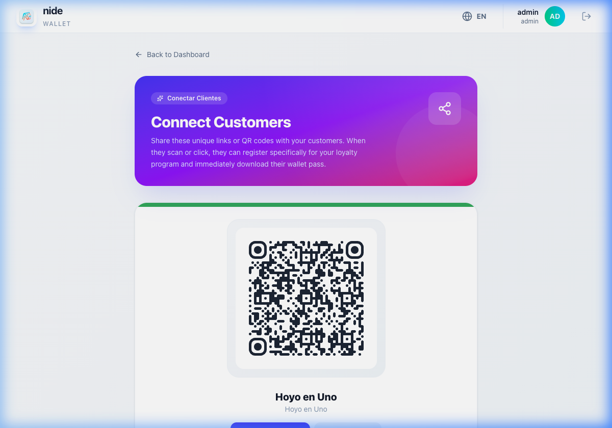 Customer QR Code Experience